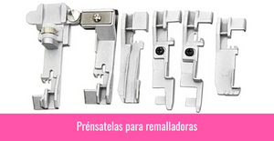 prénsatelas para remalladoras overlock