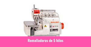remalladoras overlock de 5 hilos